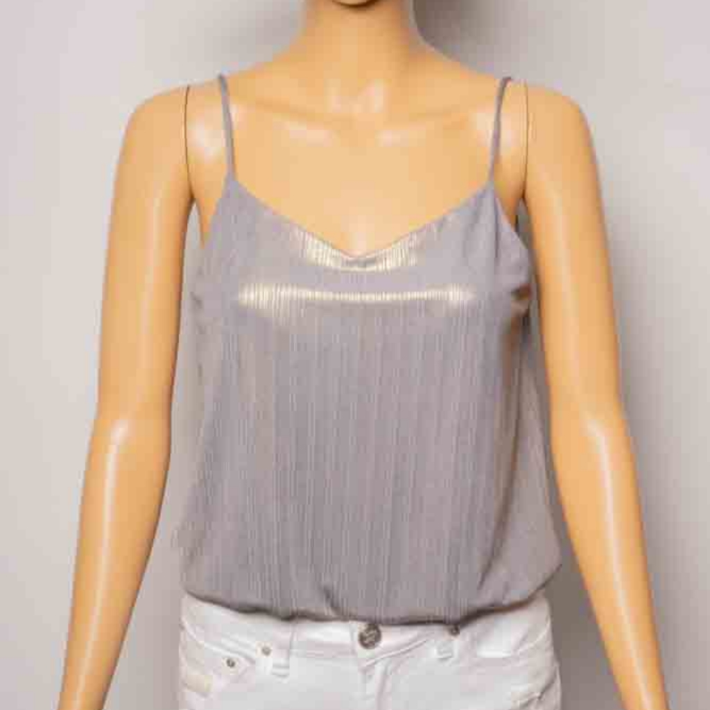 Gorgeous, Sexy Silver Cami Top!